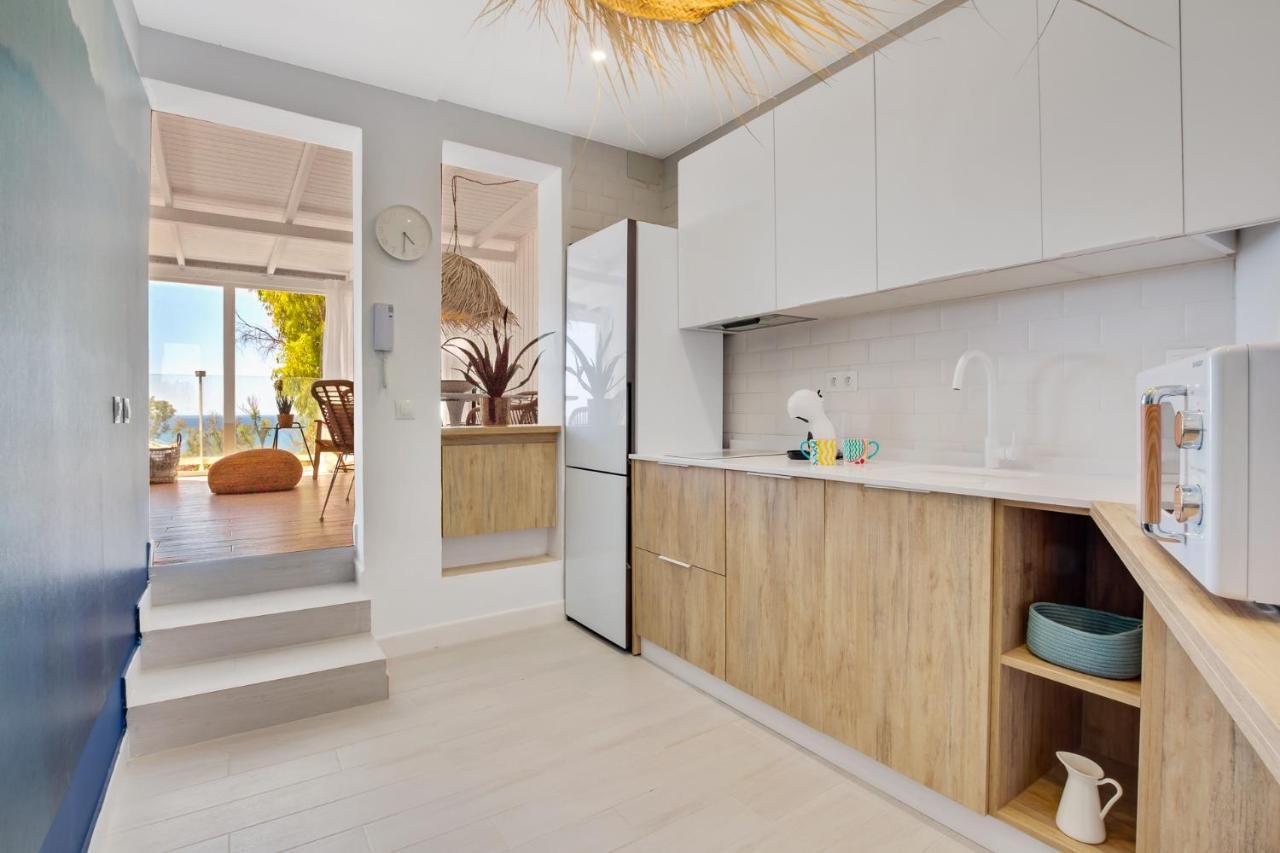 Casa De La Playa. Beach House With Magnificent Sea Malaga Bagian luar foto